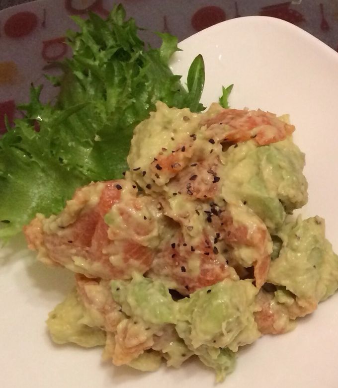 おいしい❤︎サーモンとアボカドのタルタル by バニラローズ