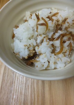 いかなごの釘煮の混ぜご飯-レシピのメイン写真
