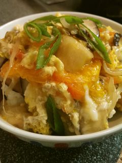 【もやしと麩で】ボリューム満点!節約丼-レシピのメイン写真