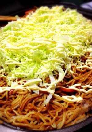 千切りキャベツたっぷり我が家の焼きそば-レシピのメイン写真