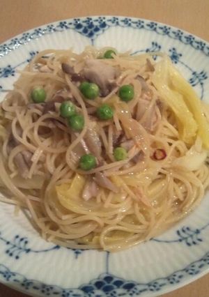 ツナとお野菜のペペロンチーノ-レシピのメイン写真