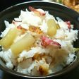 味付簡単★ふき入りたこ飯(炊き込みご飯)