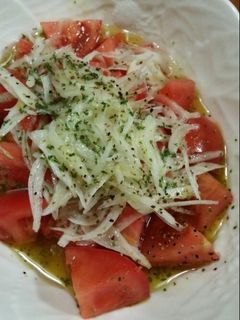 さっぱりトマトサラダ☆-レシピのメイン写真