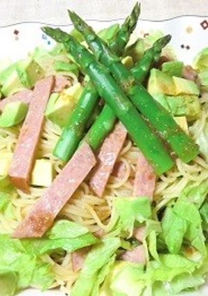 野菜たっぷりのスパサラ-レシピのメイン写真