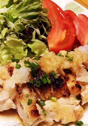 鶏むね肉のソテー　～大根おろし～-レシピのメイン写真