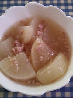 大根の煮物~鶏そぼろあんかけ~-レシピのメイン写真