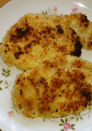 超簡単！豚肉のパン粉焼き-レシピのメイン写真