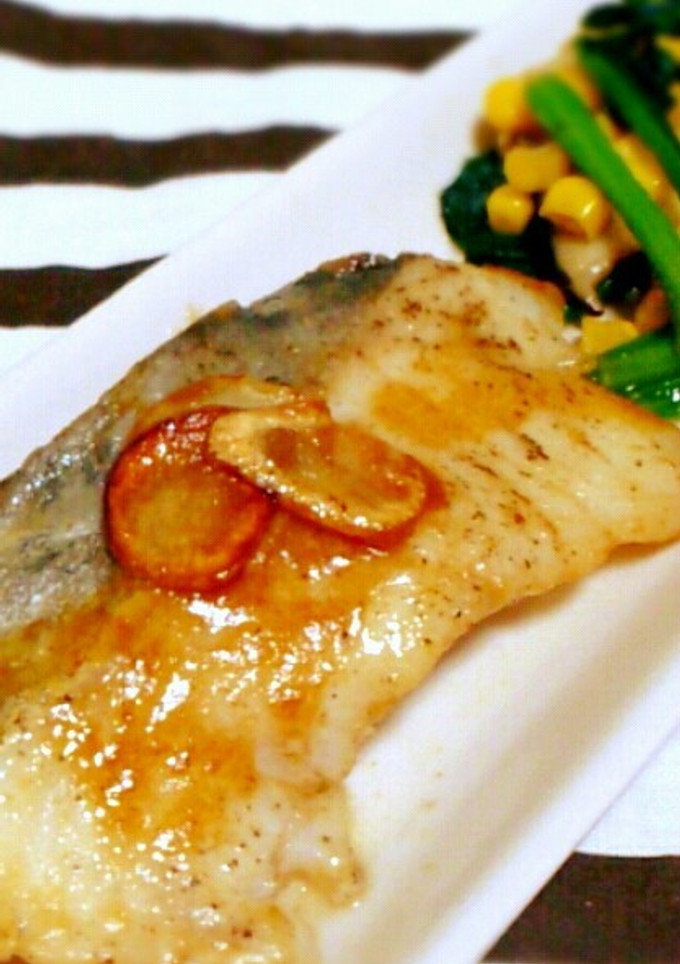 超簡単！白身魚の和風ムニエル-レシピのメイン写真
