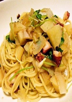 たこじゃがパスタ✿バター醤油。-レシピのメイン写真