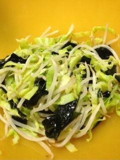 レンジで簡単!中華風温サラダ♪-レシピのメイン写真