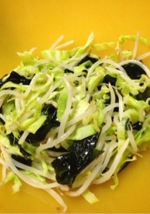 レンジで簡単！中華風温サラダ♪-レシピのメイン写真