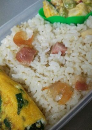 海老とベーコンのピラフ-レシピのメイン写真