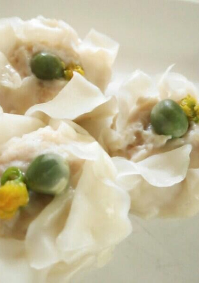 シュウマイを作ろう …その１菜の花-レシピのメイン写真