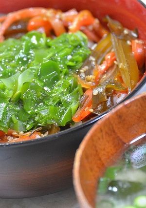 ワカメ丼-レシピのメイン写真