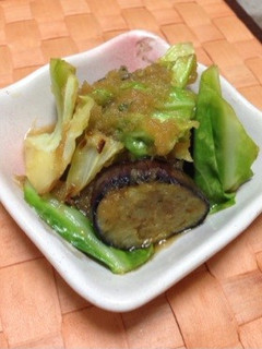 焼き野菜のおろしだれ-レシピのメイン写真