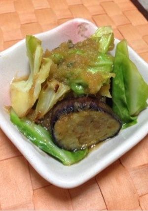 焼き野菜のおろしだれ-レシピのメイン写真