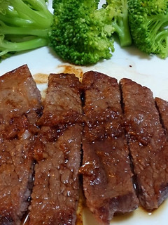 山葵と牛肉のステーキ-レシピのメイン写真