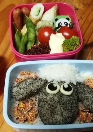 ひつじのショーンキャラ弁当-レシピのメイン写真