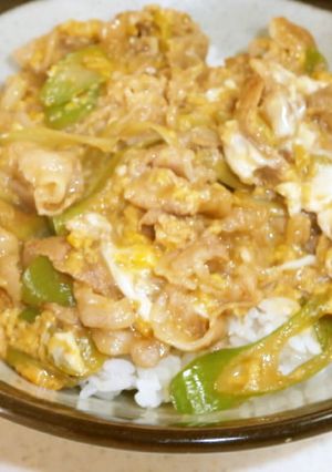 フライパンDE簡単豚丼-レシピのメイン写真