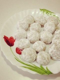 紅茶とハチミツのスノーボールクッキー-レシピのメイン写真