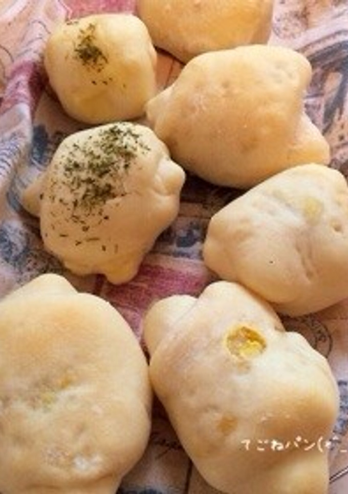 完了食＊卵•バター不使用のてごねパン-レシピのメイン写真