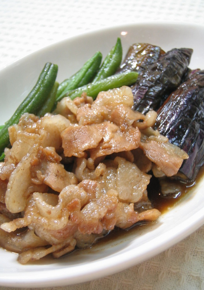 豚バラ肉となすの旨煮-レシピのメイン写真