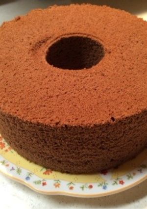 シンプルで簡単。チョコレートシフォン！！-レシピのメイン写真