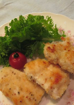 ☆ヘルシー☆卵いらずのお手軽チキンカツ-レシピのメイン写真