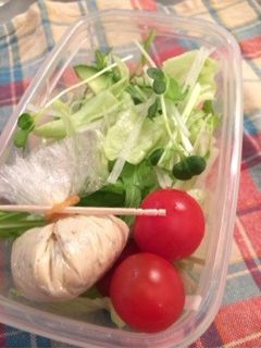 お弁当のマヨソースドレッシング入れ-レシピのメイン写真