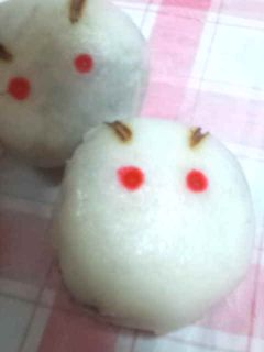 うさぎの米粉饅頭-レシピのメイン写真