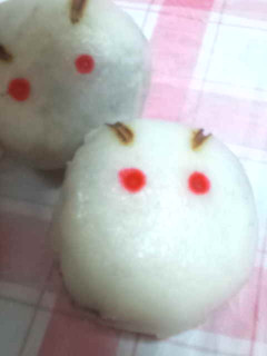 うさぎの米粉饅頭-レシピのメイン写真