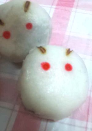 うさぎの米粉饅頭-レシピのメイン写真