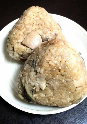 キノコと鶏肉のごはん-レシピのメイン写真