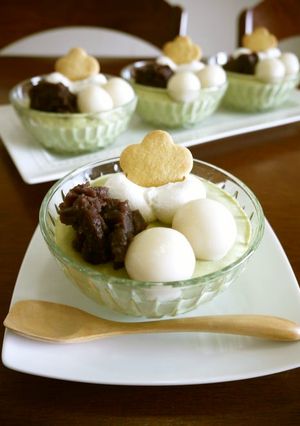 ふんわり♡口溶け滑らかな抹茶のムース♪-レシピのメイン写真