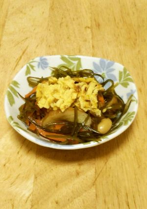 常備菜に☆きざみ昆布と大豆の煮物-レシピのメイン写真