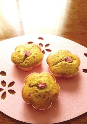 ☆桜マドレーヌ☆-レシピのメイン写真