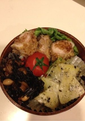【お弁当】挙げないヘルシーミニトンカツ-レシピのメイン写真