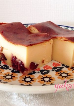 酒粕のベイクドチーズケーキ-レシピのメイン写真