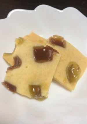 だんご粉と羊羹で☆簡単和風ケーキ-レシピのメイン写真