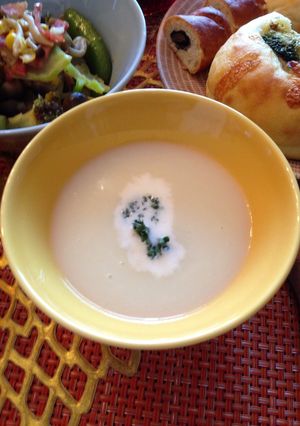 春の味覚!新玉ねぎのスープ-レシピのメイン写真