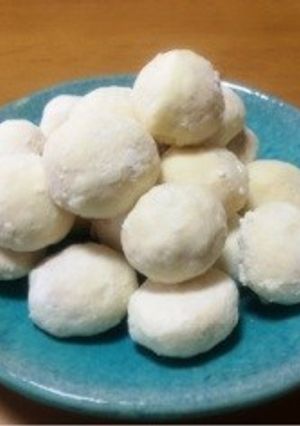 簡単！子供が作る＊スノーボール☆ホワイト-レシピのメイン写真