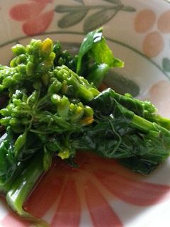 簡単♪菜の花のポン酢和え-レシピのメイン写真