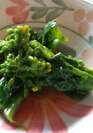 簡単♪菜の花のポン酢和え-レシピのメイン写真
