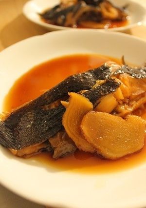 5:1:1 で　<*)カレイの煮つけ=<-レシピのメイン写真