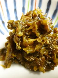 ふきのとうの佃煮♪-レシピのメイン写真
