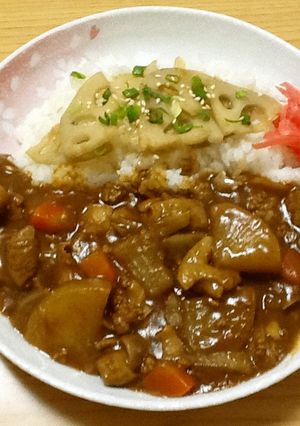 モツ入り☆根菜カレー-レシピのメイン写真