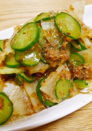 給食で大人気☆キュウリと大根のひたひた-レシピのメイン写真