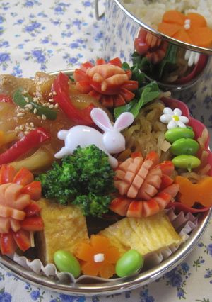 お弁当に可愛い♪お花ウインナーの作り方-レシピのメイン写真