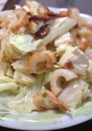 簡単サラダある野菜で！-レシピのメイン写真