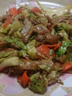 10分で出来る豚肉のカレー炒め-レシピのメイン写真